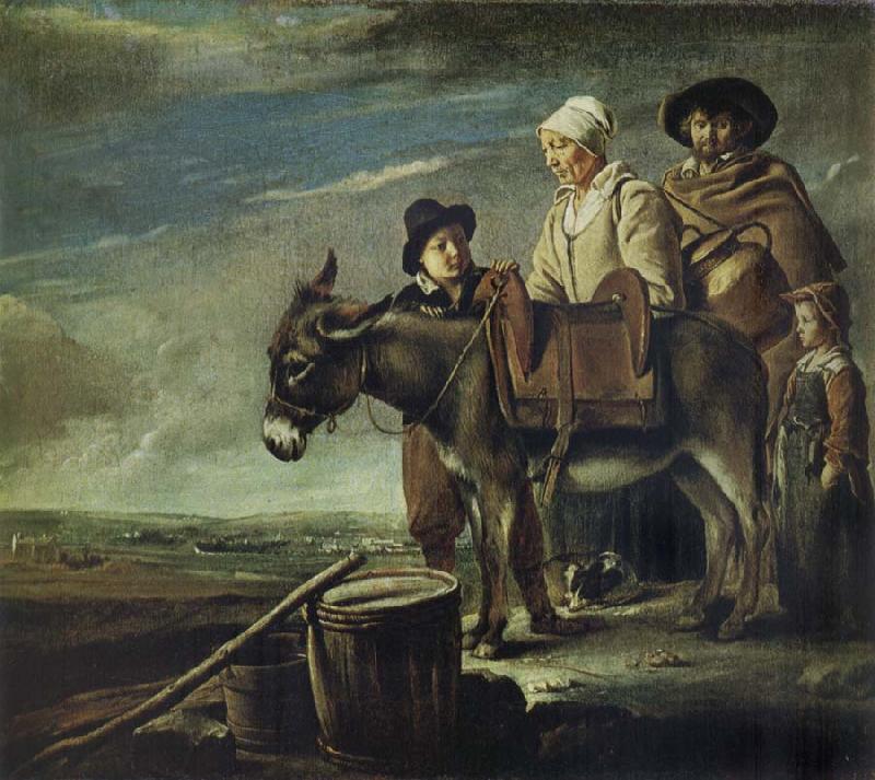 Louis Le Nain The Milkwoman-s Family